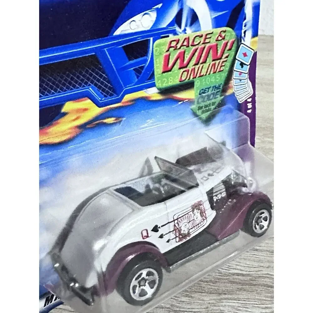 Hot Wheels '33 Ford- Queen Collector No. 074 New On Card 5 Spoke Rims H85